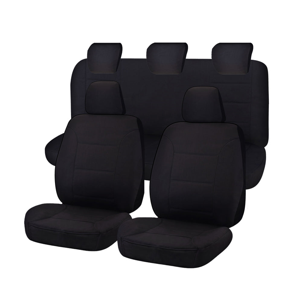 Seat Covers for FORD RANGER PXII SERIES 16/2015 - ON DUAL CAB FR BLACK CHALLENGER V121-CHTMRG1004