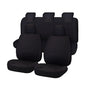 Seat Covers for FORD RANGER PXII SERIES 16/2015 - ON DUAL CAB FR BLACK CHALLENGER V121-CHTMRG1004