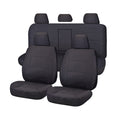 Seat Covers for MITSUBISHI TRITON FR ML-MN SERIES 06/2006 ? 2015 DUAL CAB UTILITY FR CHARCOAL CHALLENGER V121-CHTMTRI0708