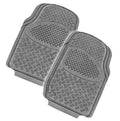 VELOCITY 2-Piece Car Mat - GREY [Rubber] V121-CMT2VELOGRY