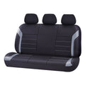 Universal Ultra Light Neoprene Rear Seat Covers Size 06/08H | Black/Grey V121-NEO0608H07