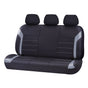 Universal Ultra Light Neoprene Rear Seat Covers Size 06/08H | Black/Grey V121-NEO0608H07