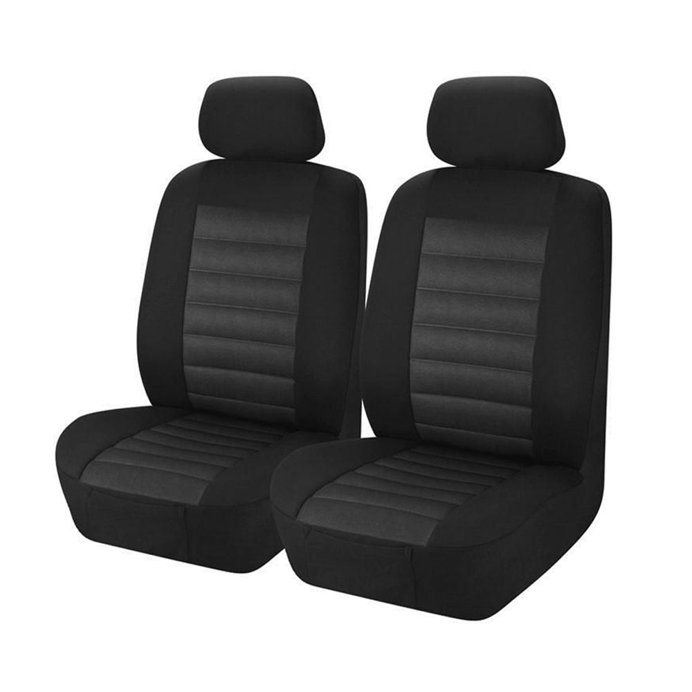 Universal Opulence Front Seat Covers Size 30/35 | Grey V121-OPA3507