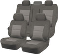 Seat Covers for TOYOTA HIACE CREW VAN LWB 02/2019 -ON 2 ROWS PREMIUM GREY V121-PMEACEC107