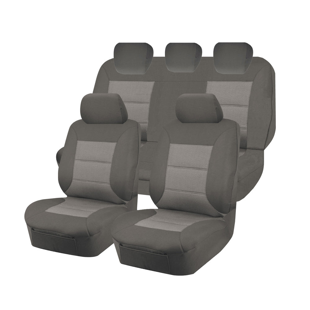 Seat Covers for MAZDA BT-50 B22P/Q-B32P/Q UP SERIES 10/2011 ? 08/2015 DUAL CAB FR GREY PREMIUM V121-PMTMBT0707