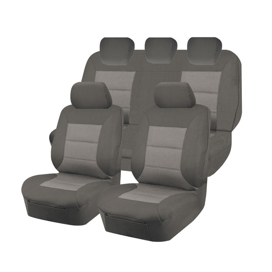 Seat Covers for MAZDA BT-50 B22P/Q-B32P/Q UP SERIES 10/2011 ? 08/2015 DUAL CAB FR GREY PREMIUM V121-PMTMBT0707