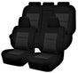Seat Covers for TOYOTA COROLLA ZRE182R 10/2012 - 05/2018 5 DOOR HATCH FR BLACK PREMIUM V121-PMTMCORH304
