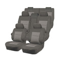 Premium Jacquard Seat Covers - For Mitsubishi Montero Sport QE Series (2015-2022) V121-PMTMPAJ507