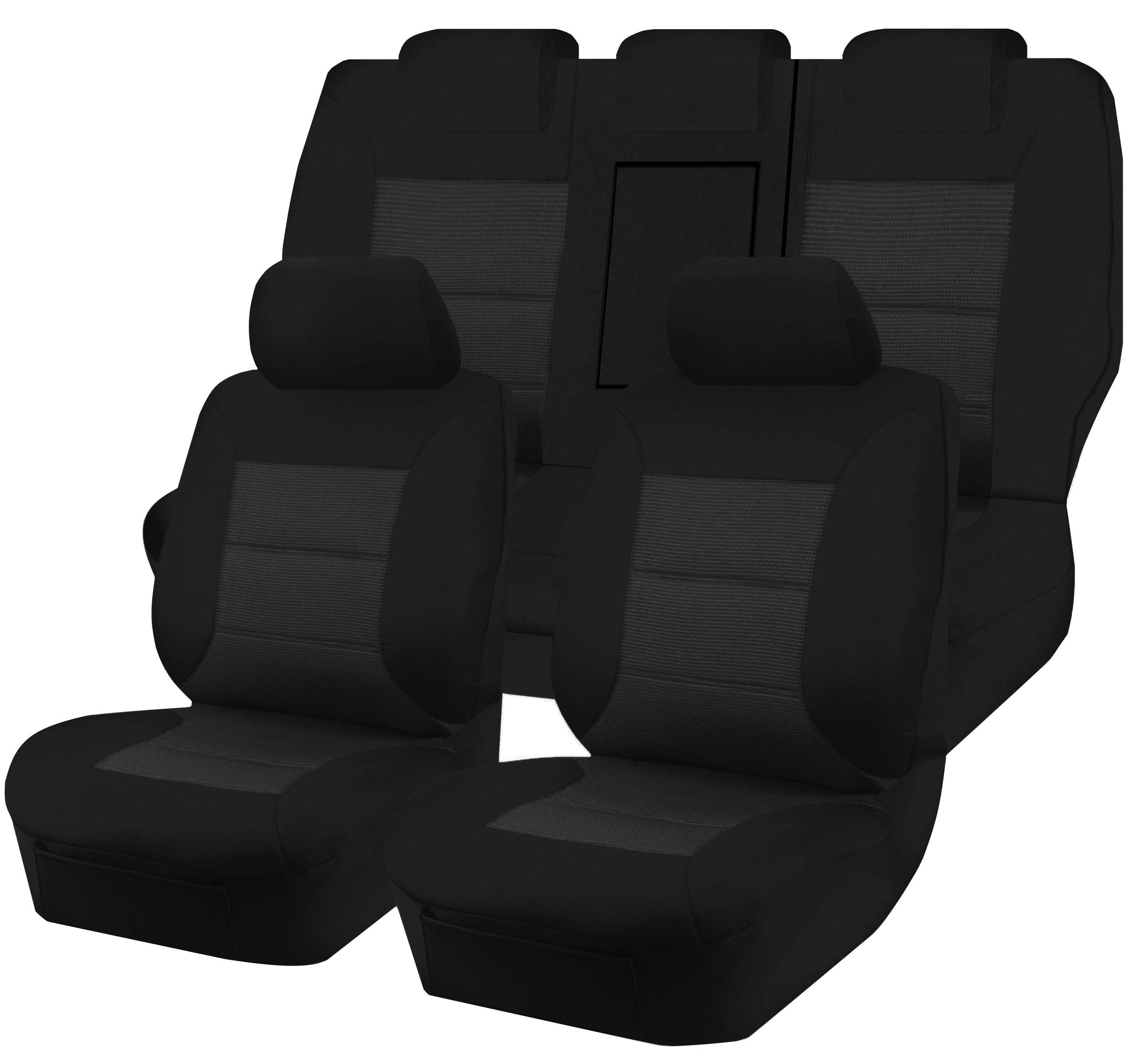 Premium Jacquard Seat Covers - For Ford Territory Sx/Sy/Sz Series 4X4 Suv/Wagon (2004-2016) V121-PMTMTER50104