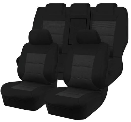 Premium Jacquard Seat Covers - For Ford Territory Sx/Sy/Sz Series 4X4 Suv/Wagon (2004-2016) V121-PMTMTER50104