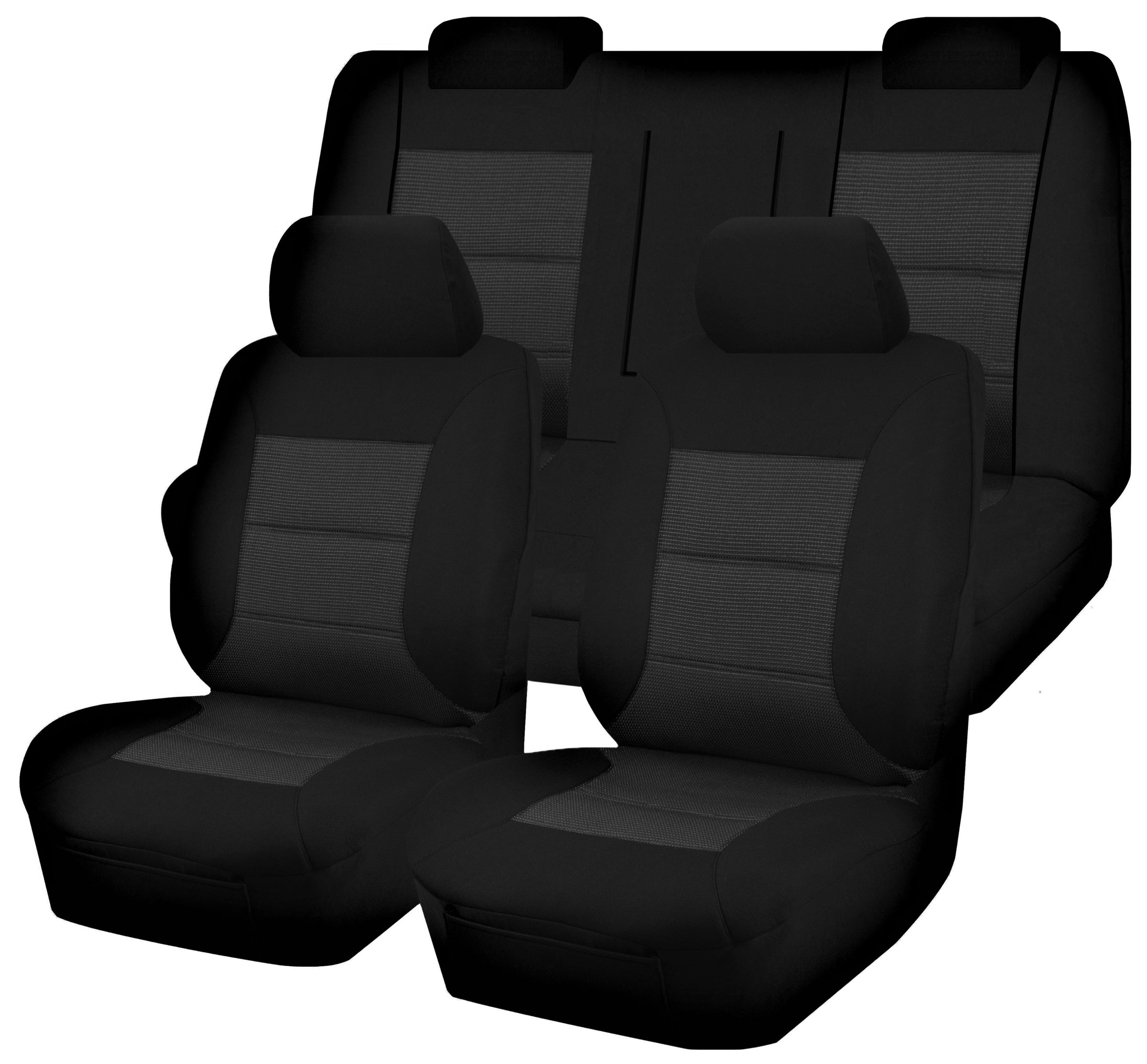 Premium Jacquard Seat Covers - For Holden Commodore Ve-Veii Series Wagon (2006-2013) V121-PMTMVESW04