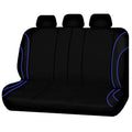 Universal Strident Rear Seat Covers Size 06/08S | Blue Piping V121-STR0608S03