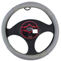 Oklahoma Steering Wheel Cover - Grey [Leather] V121-SWCOKLAGRY