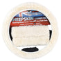 Sheepskin Steering Wheel Cover & Seat Belt Pads Combo Luxury - Ivory V121-SWCSHEECOMIVO