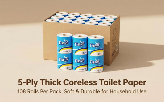 One-year Supply Large Carton Household Virgin Wood Pulp Toilet Paper V1213-102