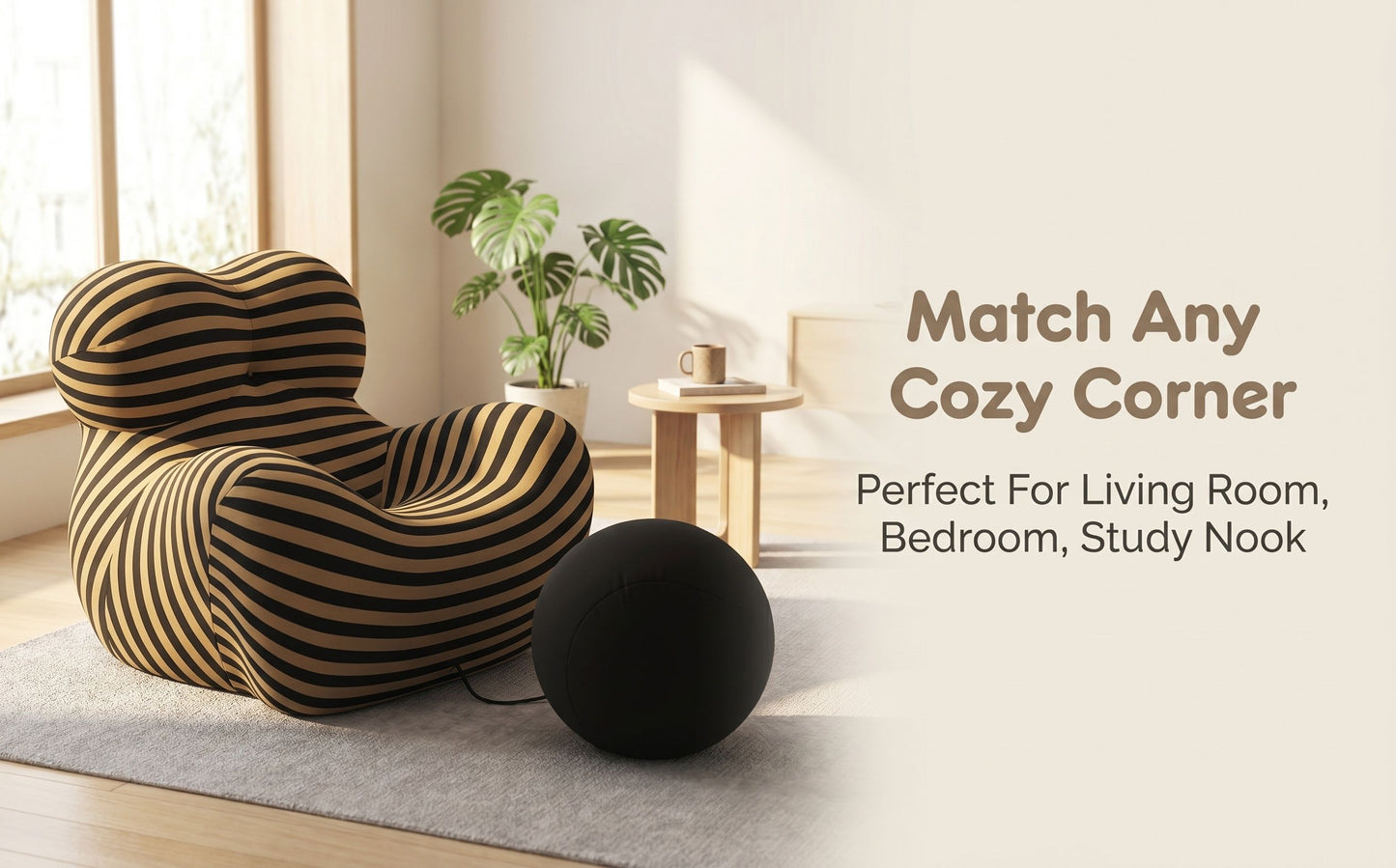 Compressed Lazy Sofa V1213-110