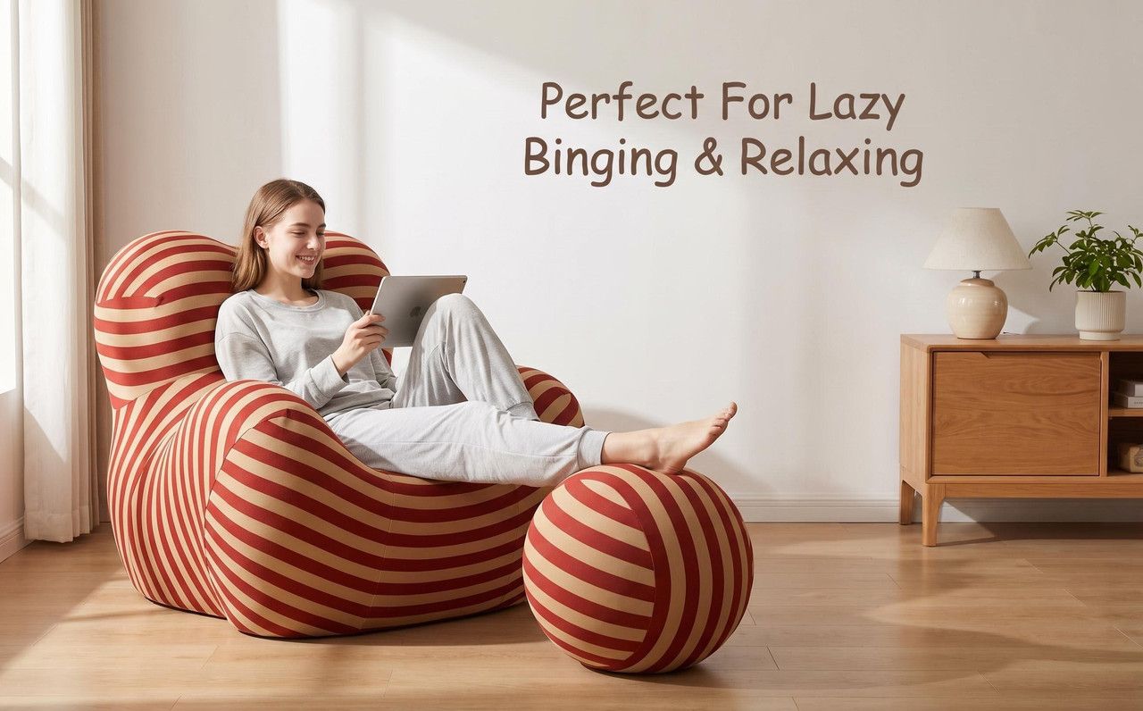 Compressed Lazy Sofa V1213-113
