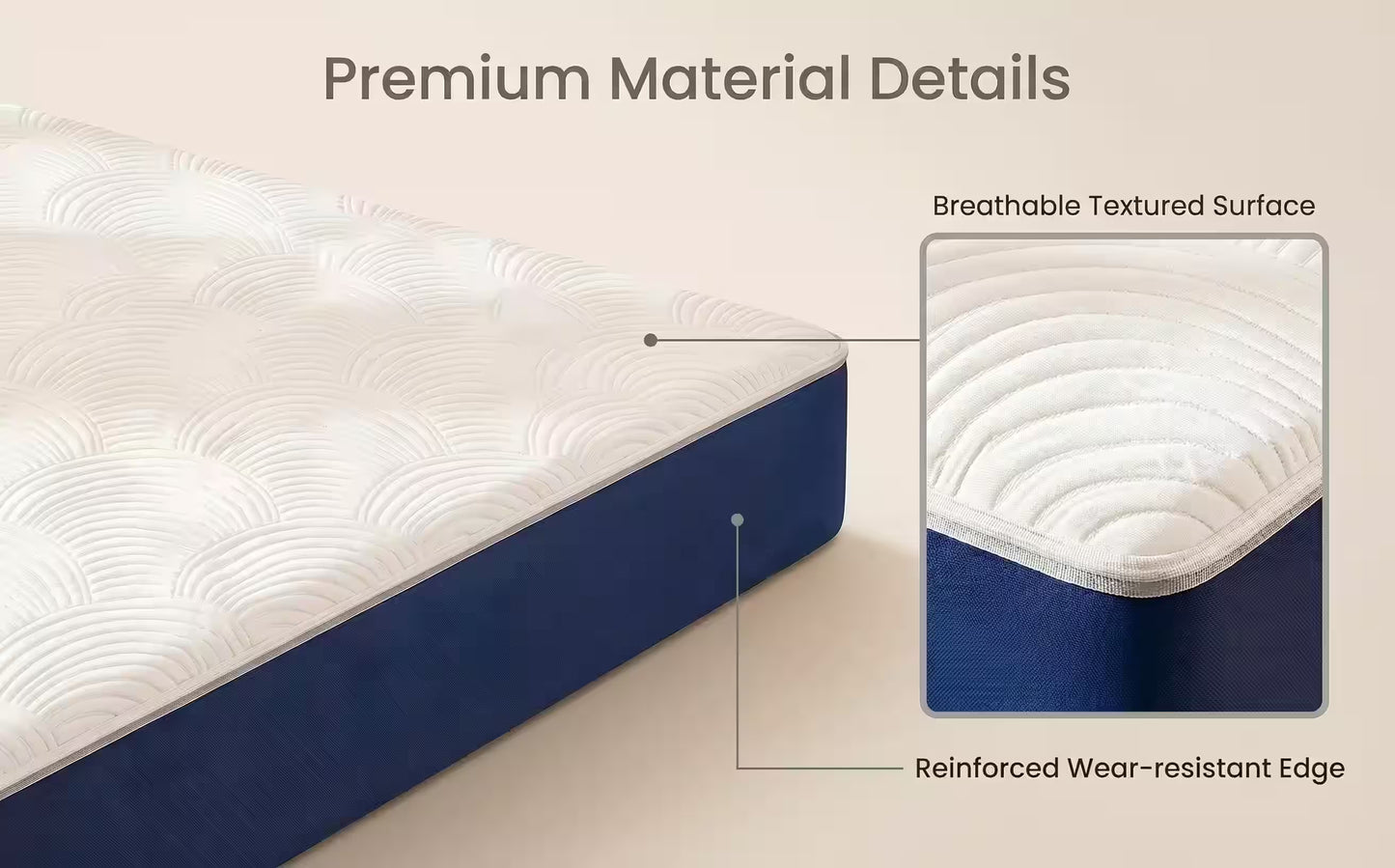 Compressed Rolled Pocket Spring Mattress V1213-9998