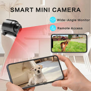 Wireless Surveillance Camera X5 6pcs - 2.4GHz WiFi, night vision, HD, 360 rotation, black. Home/office use, V1214-3PCS-X5JK