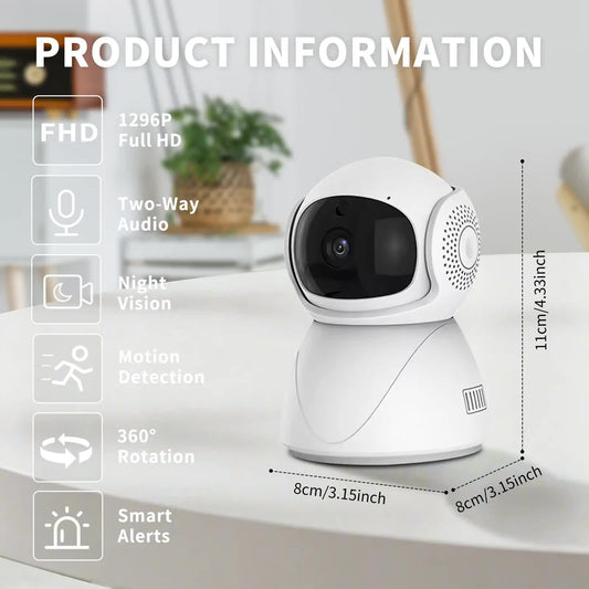 3MP dual lens security camera, suitable for home indoor and outdoor use, full-color high-definition night V1214-T28