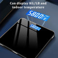 396-pound Weight Scale, Electronic Scale, Bathroom Scale, Personal Scale, High-precision Weight Scale, With V1214-W-BLACK