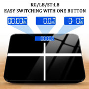 396-pound Weight Scale, Electronic Scale, Bathroom Scale, Personal Scale, High-precision Weight Scale, With V1214-W-CROSSWHITE