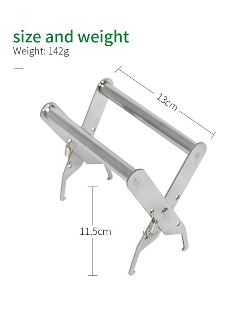 Stainless Steel Beehive Frame Grip Holder, Lifter, Gripper, Bee Hive Capture Grip V122-BT-012