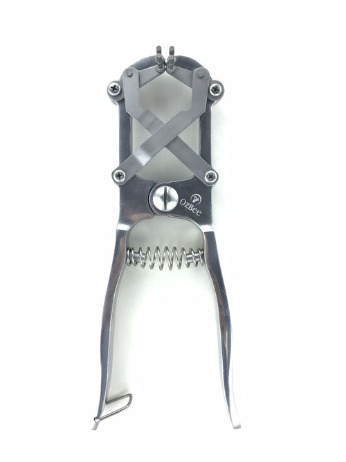 Cattle Lamb Sheep Stainless Steel Elastrator Castrating Plier with 100 Rubber V122-ELT-2015