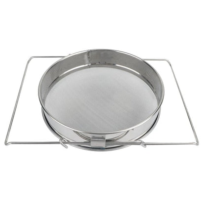 Stainless Steel Double-layer Bee Honey Sieve Filtration, Strainer Honey Harvesting Tool V122-HT-003