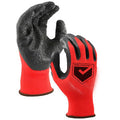 12Pcs Work Gloves Latex Coated General Purpose Hand Protection Garden Mechanic-Large