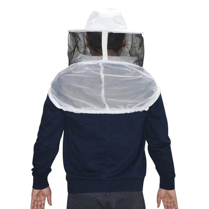 Beekeeping Bee Half Body Round Head Veil Protective Gear V122-MHB-01