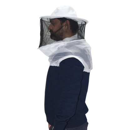 Beekeeping Bee Half Body Round Head Veil Protective Gear V122-MHB-01
