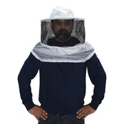 Beekeeping Bee Half Body Round Head Veil Protective Gear V122-MHB-01