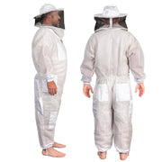 Beekeeping Bee Full Suit 3 Layer Mesh Ultra Cool Ventilated Round Head Beekeeping Protective Gear SIZE M V122-OZ-1032