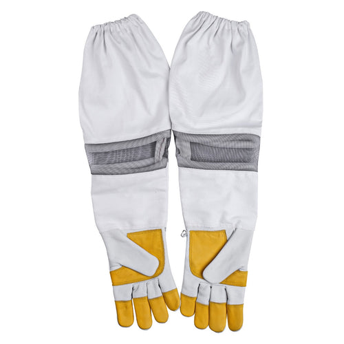 Beekeeping Bee Gloves Cow Hide Ventilated Heavy Duty Gloves 2XL V122-OZ-1515