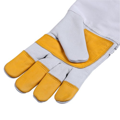 Beekeeping Bee Gloves Cow Hide Ventilated Heavy Duty Gloves 2XL V122-OZ-1515