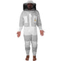OZBee Premium Full Suit 3 Layer Mesh Ultra Cool Ventilated Round Head Beekeeping Protective Gear Size 5XL V122-OZP-108