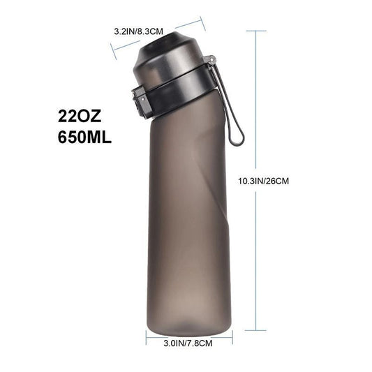 0 Sugar 0 Calorie Scented Water Bottle Matte Black V1221-0-SUGAR-0-CALORIE-SCENTED-WATER-BOTTLE-MATTE-BLACK