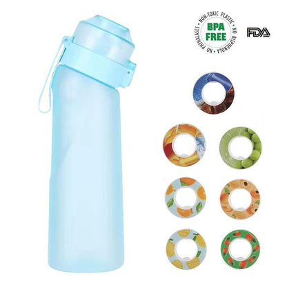 0 Sugar 0 Calorie Scented Water Bottle Matte Blue 7 Rings V1221-0-SUGAR-0-CALORIE-SCENTED-WATER-BOTTLE-MATTE-BLUE-7-RINGS