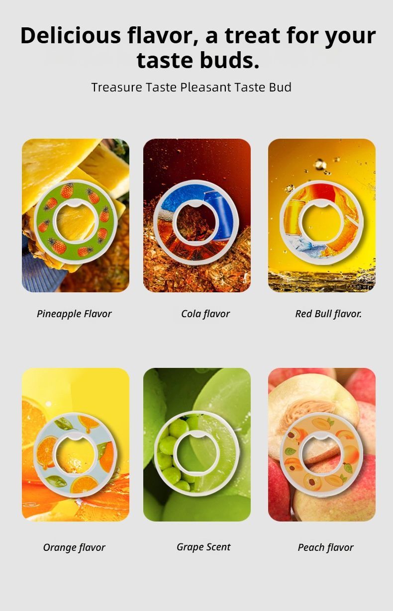 0 Sugar 0 Calorie Scented Water Bottle Matte Blue 7 Rings V1221-0-SUGAR-0-CALORIE-SCENTED-WATER-BOTTLE-MATTE-BLUE-7-RINGS