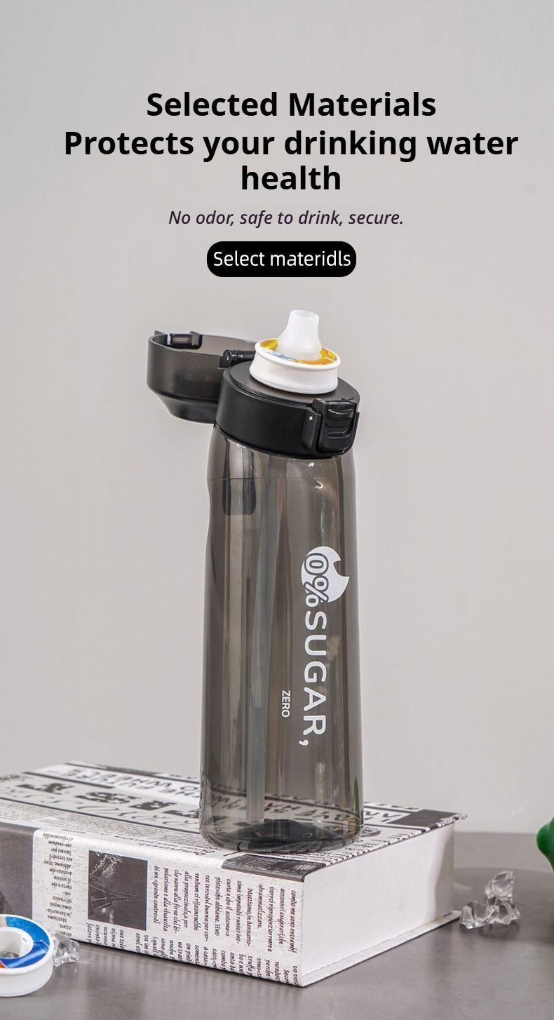 0 Sugar 0 Calorie Scented Water Bottle Matte Blue 7 Rings V1221-0-SUGAR-0-CALORIE-SCENTED-WATER-BOTTLE-MATTE-BLUE-7-RINGS