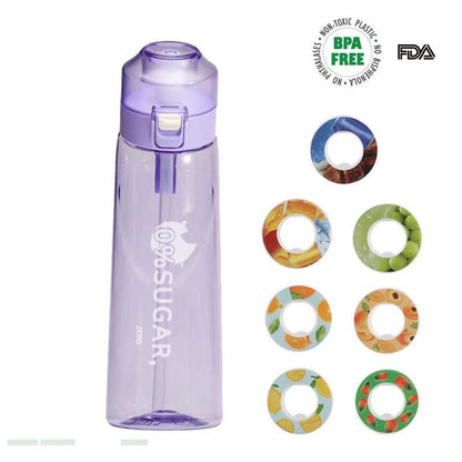 0 Sugar 0 Calorie Scented Water Bottle Purple 7 Rings V1221-0-SUGAR-0-CALORIE-SCENTED-WATER-BOTTLE-PURPLE-7-RINGS