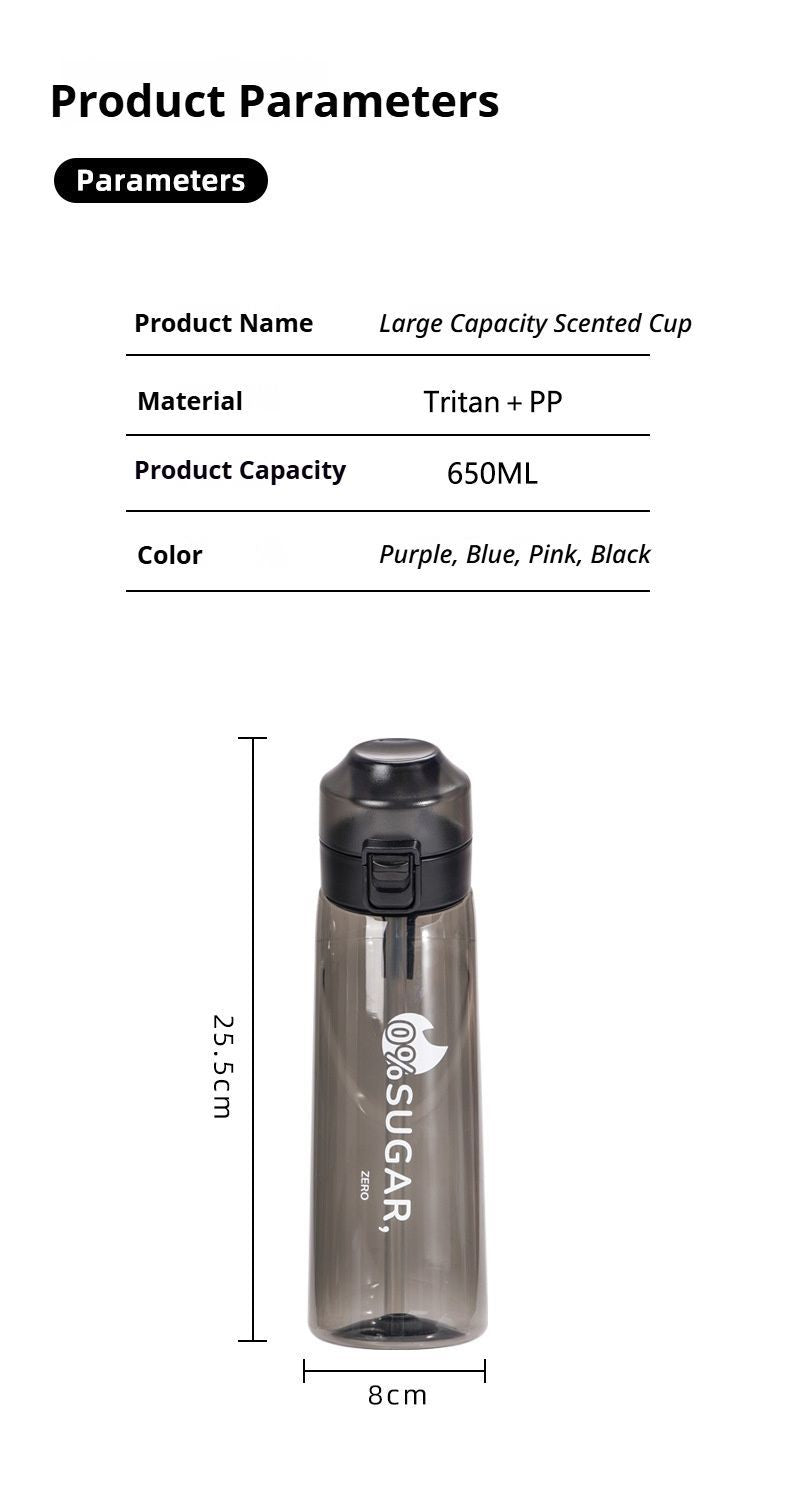 0 Sugar 0 Calorie Scented Water Bottle Transparent black V1221-0-SUGAR-0-CALORIE-SCENTED-WATER-BOTTLE-TRANSPARENT-BLACK