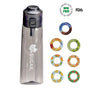 0 Sugar 0 Calorie Scented Water Bottle Transparent black 7 rings V1221-0-SUGAR-0-CALORIE-SCENTED-WATER-BOTTLE-TRANSPARENT-BLACK-7-RINGS