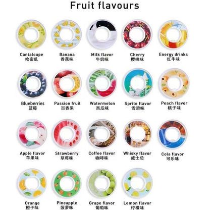 10 different flavour rings V1221-10--DIFFERENT-FLAVOUR-RINGS