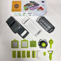 16-in-1 Vegetable Chopper (11 Blades+Spoon-shaped Tool) V1221-16-IN-1-VEGETABLE-CHOPPER-11-BLADES-SPOON-SHAPED-TOOL