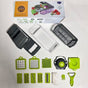 16-in-1 Vegetable Chopper (3 Blades+Square Tool) V1221-16-IN-1-VEGETABLE-CHOPPER-3-BLADES-SQUARE-TOOL