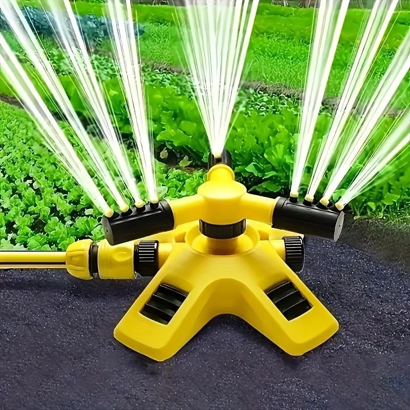 1SetSprinkler(Base+Trident)-Yellow V1221-1SETSPRINKLER-BASE-TRIDENT