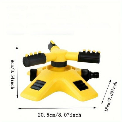 1SetSprinkler(Base+Trident)-Yellow V1221-1SETSPRINKLER-BASE-TRIDENT