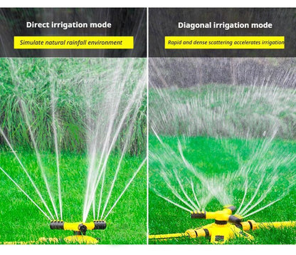 1SetSprinkler(Base+Trident)-Yellow V1221-1SETSPRINKLER-BASE-TRIDENT